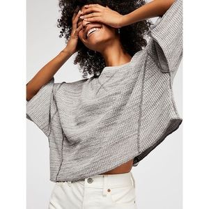 Free People | Grey Tee (NWOT)